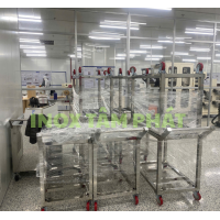 Xe đẩy inox tải trọng 250 - 500Kg