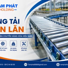 Băng tải con lăn công nghiệp
